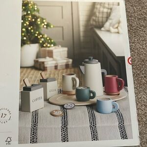 Hearth & Hand Kids Coffee and Cocoa Set - Multicolor New